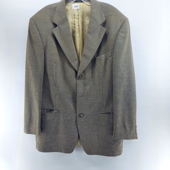 Valentino boutique Vintage brown lined  Blazer size 32 - Picture 2 of 16